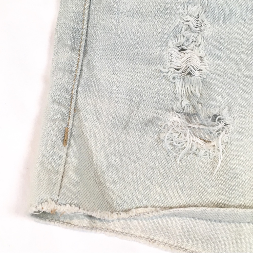 GARAGE Retro High Waist Cutoffs - Picture 2 of 6